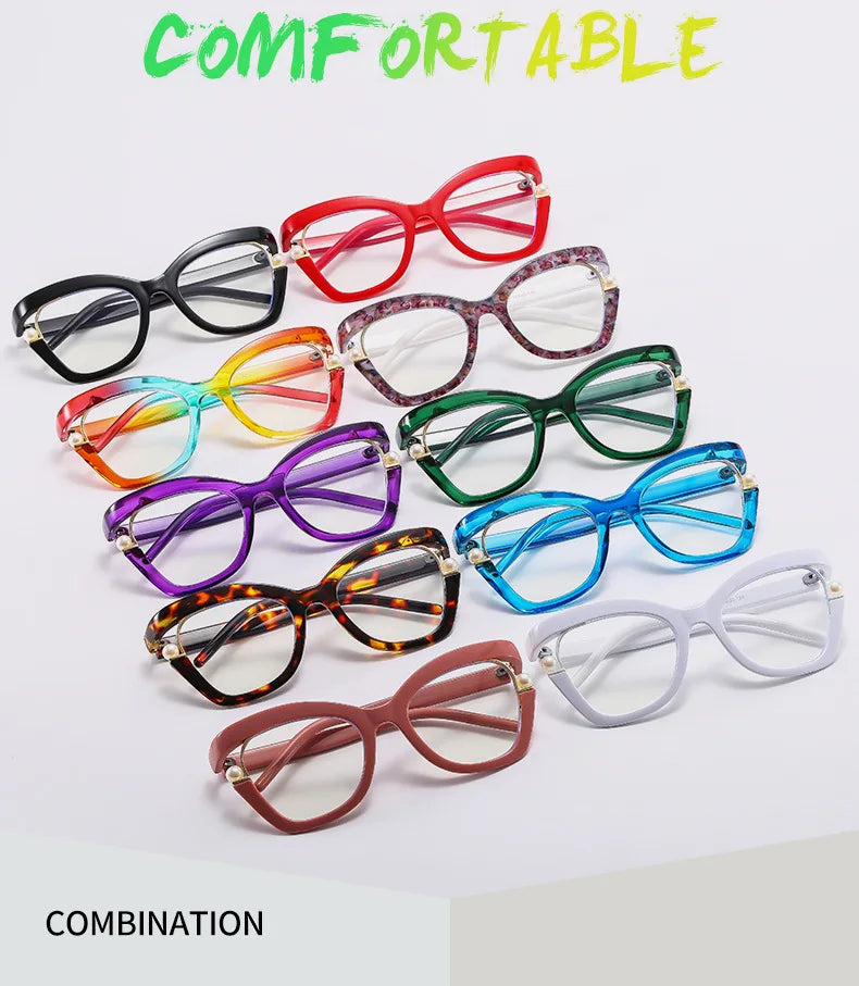 Anti-Blue light and Prescription Fashionable Glasses