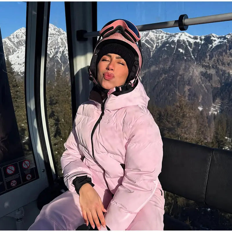 Women's Ski Suits Set Waterproof