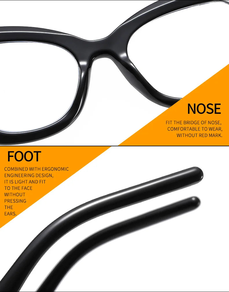 Anti-Blue light and Prescription Fashionable Glasses