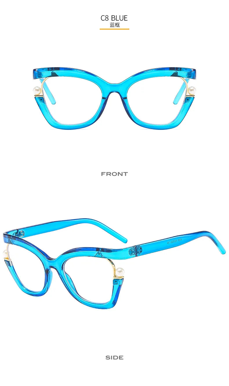 Anti-Blue light and Prescription Fashionable Glasses