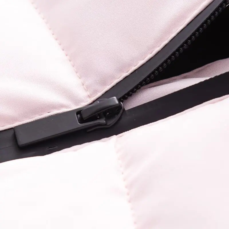 Women's Pink Ski Suit Hooded Windproof Thermal Jacket + Flared Trousers 2 Piece Set Snowboard Wear Zipper Pocket Outdoor Sports