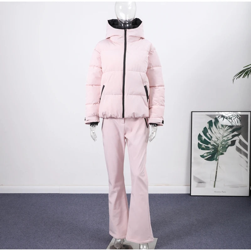 Women's Ski Suits Set Waterproof