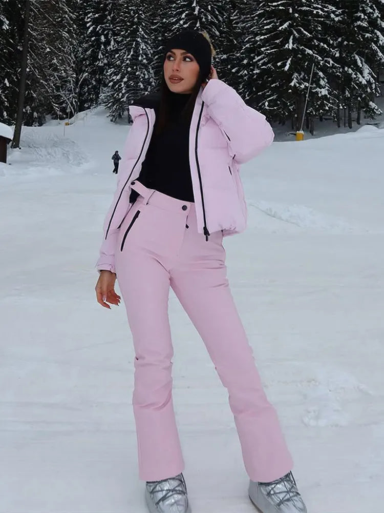 Women's Ski Suits Set Waterproof