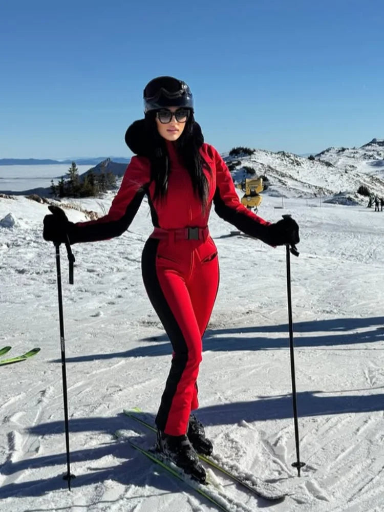 Women's Ski Suits Set Waterproof