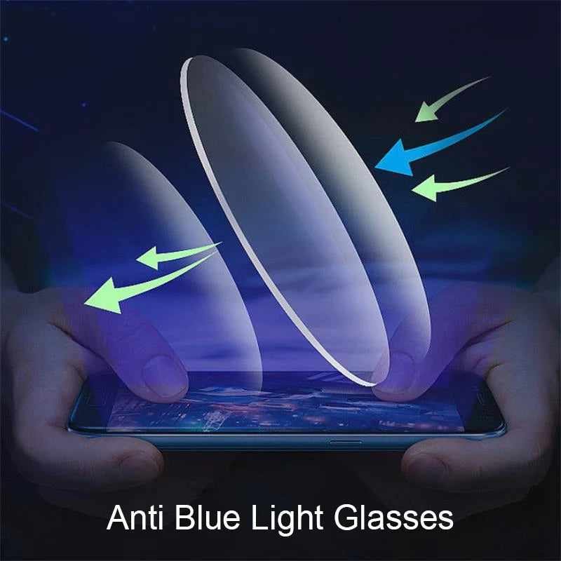 Anti-Blue light and Prescription Fashionable Glasses