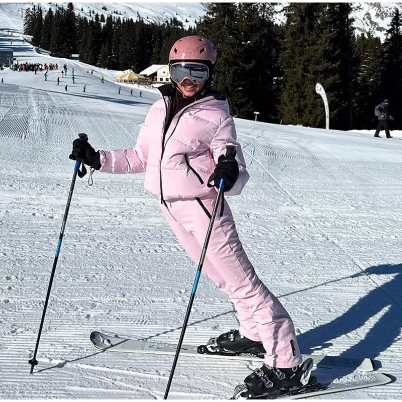 Women's Ski Suits Set Waterproof