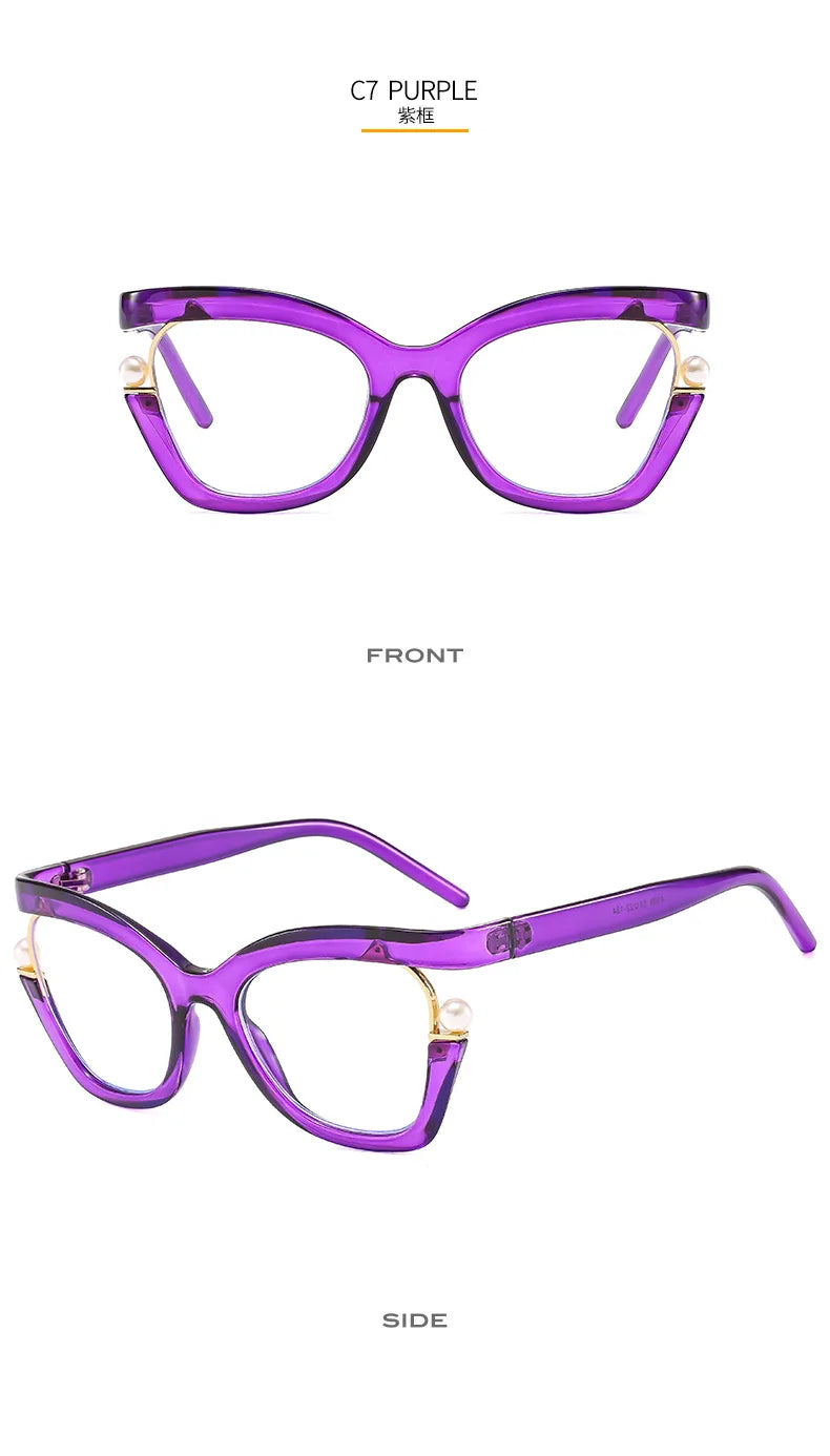 Anti-Blue light and Prescription Fashionable Glasses