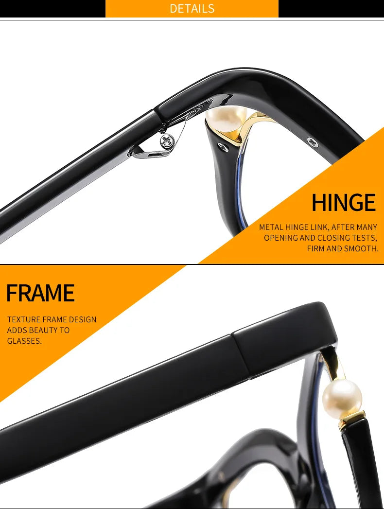 Anti-Blue light and Prescription Fashionable Glasses