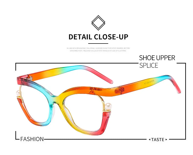 Anti-Blue light and Prescription Fashionable Glasses