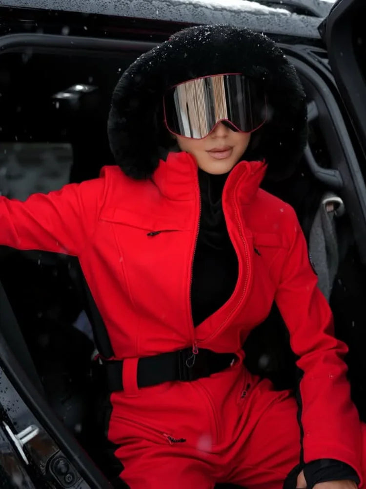 Women's Ski Suits Set Waterproof